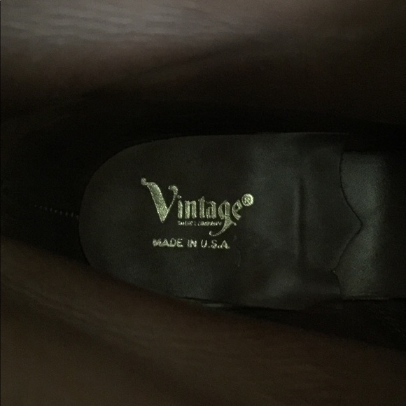 Brand “Vintage” red lace up boots - Picture 5 of 5